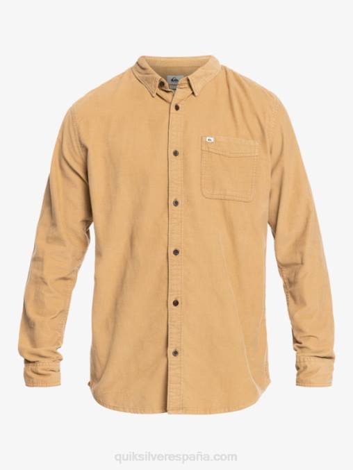 tanino camisa de manga larga con rastro de humo D6T4D1224 hombres Quiksilver