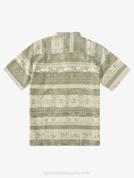tapa de te hoy waterman tapa hoy camisa de manga corta D6T4D964 hombres Quiksilver
