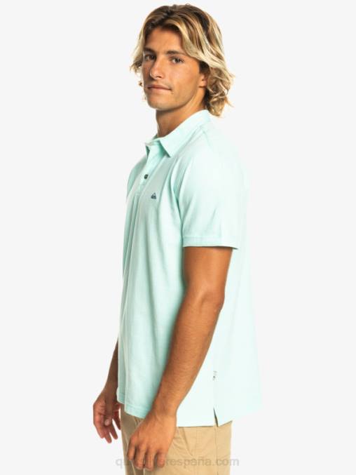 vaso de playa polo de manga corta crucero al atardecer D6T4D481 hombres Quiksilver