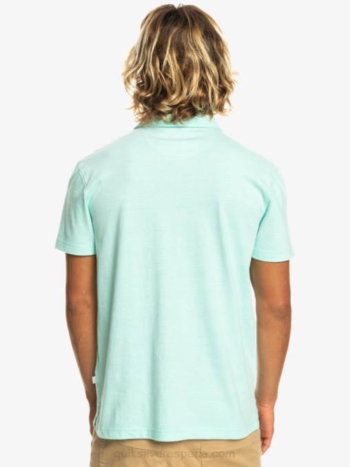 vaso de playa polo de manga corta crucero al atardecer D6T4D481 hombres Quiksilver
