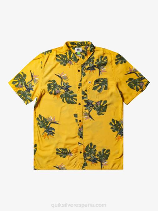 yema floral ss la camisa floral de manga corta D6T4D651 hombres Quiksilver