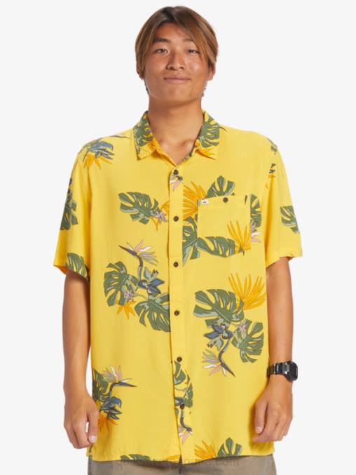 yema floral ss la camisa floral de manga corta D6T4D651 hombres Quiksilver