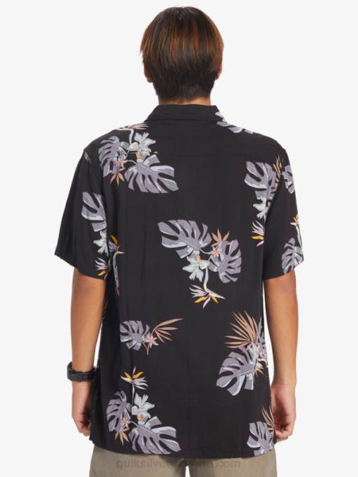 yema floral ss la camisa floral de manga corta D6T4D651 hombres Quiksilver