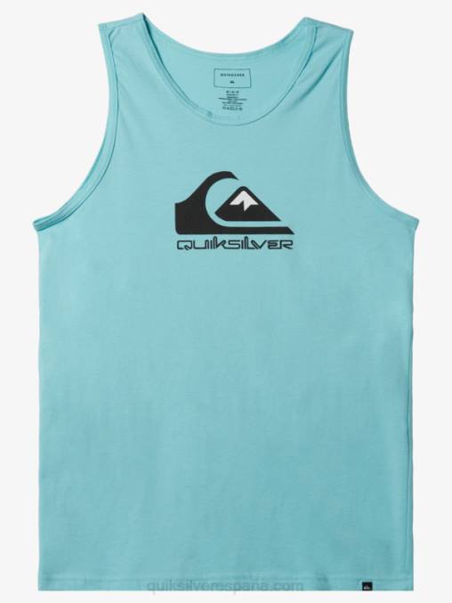 Angel Azul tanque con logo grande D6T4D265 hombres Quiksilver