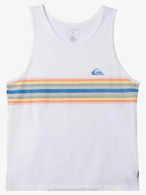 blanco Camiseta sin mangas aerodinámica D6T4D1338 hombres Quiksilver