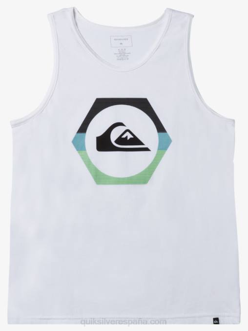 blanco tanque cambiaformas D6T4D429 hombres Quiksilver