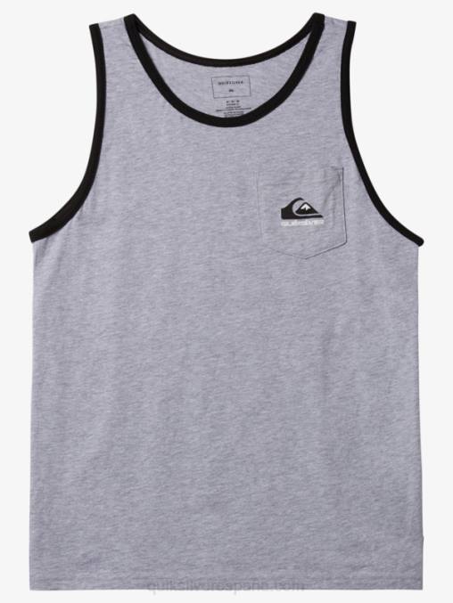 brezo atlético playera sin mangas omni bolsillo D6T4D556 hombres Quiksilver