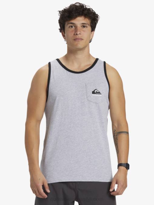 brezo atlético playera sin mangas omni bolsillo D6T4D556 hombres Quiksilver