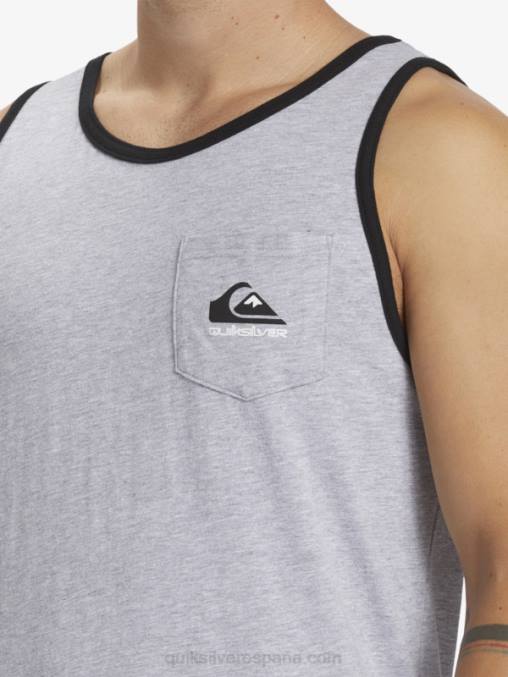 brezo atlético playera sin mangas omni bolsillo D6T4D556 hombres Quiksilver