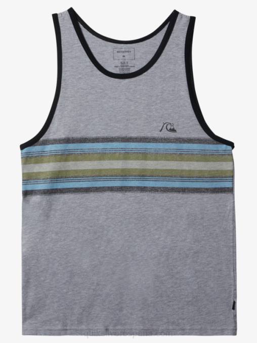 brezo atlético tanque de rayas todos los días D6T4D704 hombres Quiksilver