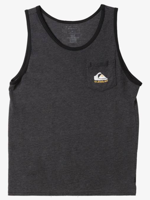 brezo de carbón playera sin mangas omni bolsillo D6T4D555 hombres Quiksilver