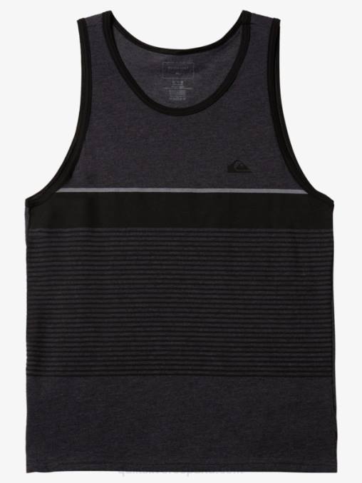 brezo de carbón tanque de rayas de tijuana D6T4D453 hombres Quiksilver