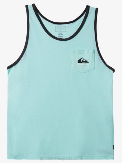 brezo de cristal de playa playera sin mangas omni bolsillo D6T4D559 hombres Quiksilver