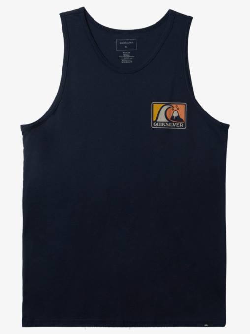 chaqueta azul marino tanque de burbujas suaves D6T4D166 hombres Quiksilver