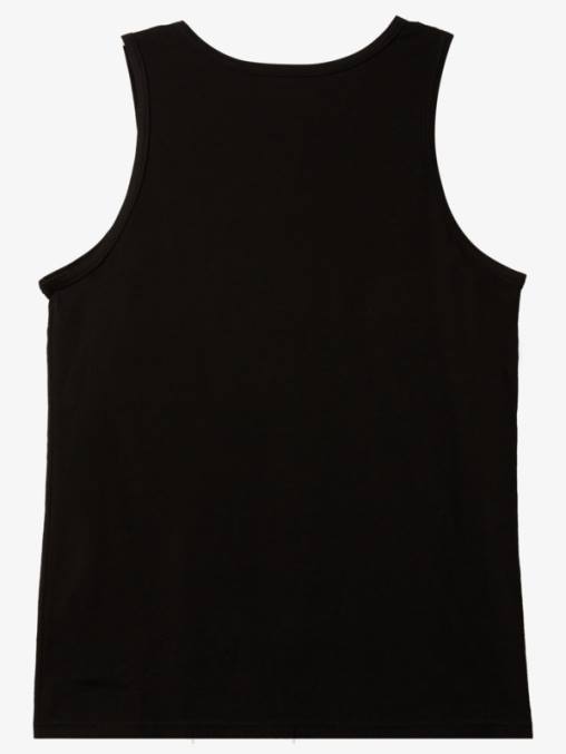 negro entre el tanque de líneas D6T4D1003 hombres Quiksilver