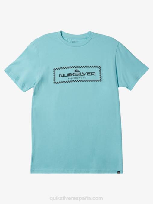 Angel Azul camiseta a cuadros lluvia D6T4D509 hombres Quiksilver