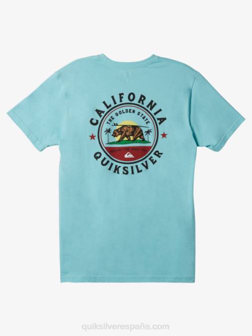 Angel Azul camiseta de la brigada local de california D6T4D724 hombres Quiksilver
