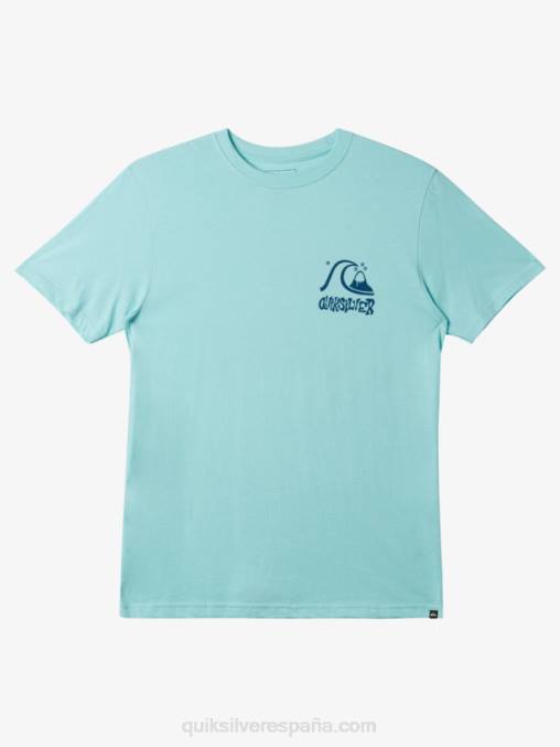 Angel Azul camiseta ruta de escape D6T4D121 hombres Quiksilver