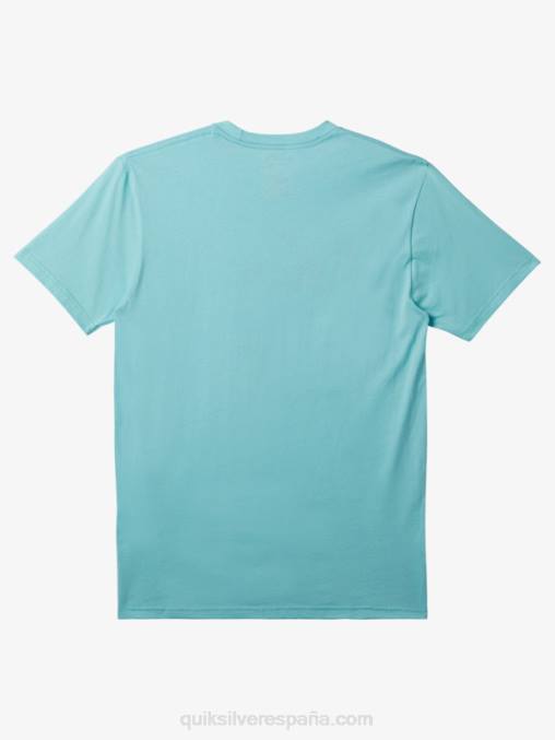 Angel Azul playera con logo de comp D6T4D193 hombres Quiksilver