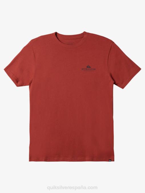 Marsala camiseta palmeras D6T4D1022 hombres Quiksilver