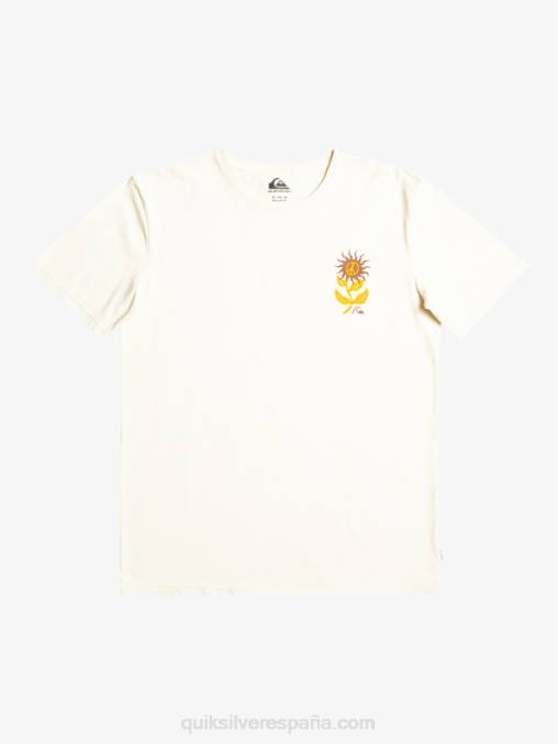 abedul camiseta flor de sol D6T4D1020 hombres Quiksilver