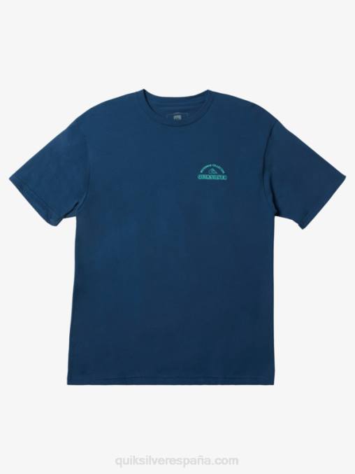 alférez azul camiseta waterman aletas arriba D6T4D1046 hombres Quiksilver