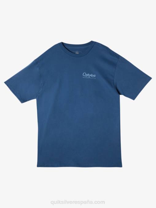alférez azul camiseta waterman resaca D6T4D54 hombres Quiksilver