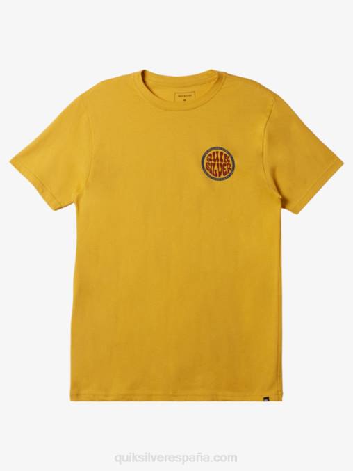 amarillo yema camiseta de tipo más audaz D6T4D47 hombres Quiksilver