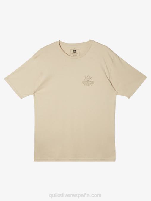 arroz integral camiseta de vida al aire libre waterman D6T4D57 hombres Quiksilver