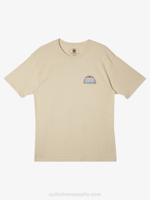 arroz integral playera con vistas al set de Waterman D6T4D38 hombres Quiksilver