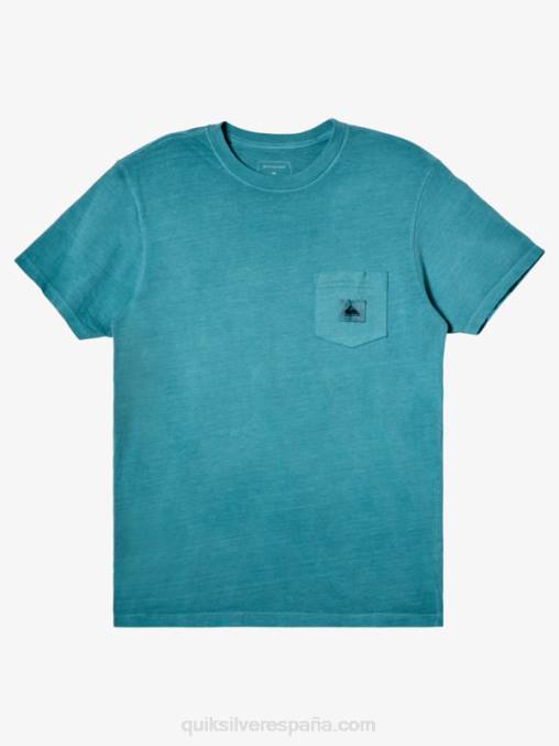azul bretaña camiseta de misión secundaria D6T4D1042 hombres Quiksilver