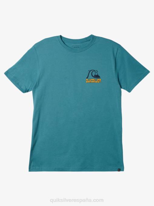 azul bretaña camiseta levántate y brilla D6T4D1117 hombres Quiksilver