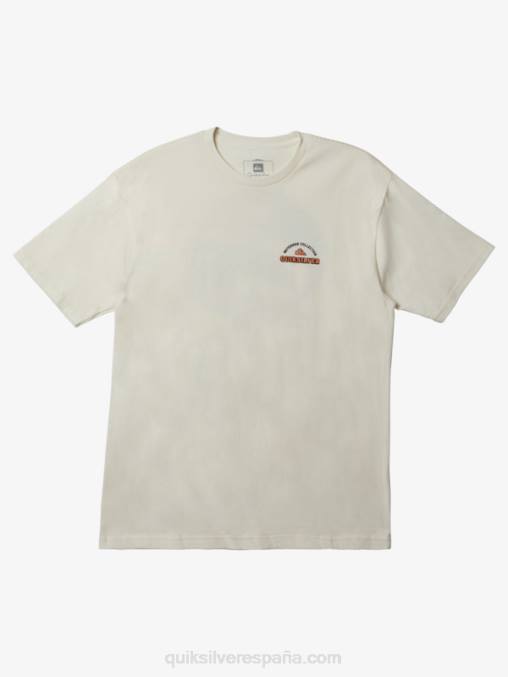 blanco antiguo camiseta waterman aletas arriba D6T4D1047 hombres Quiksilver