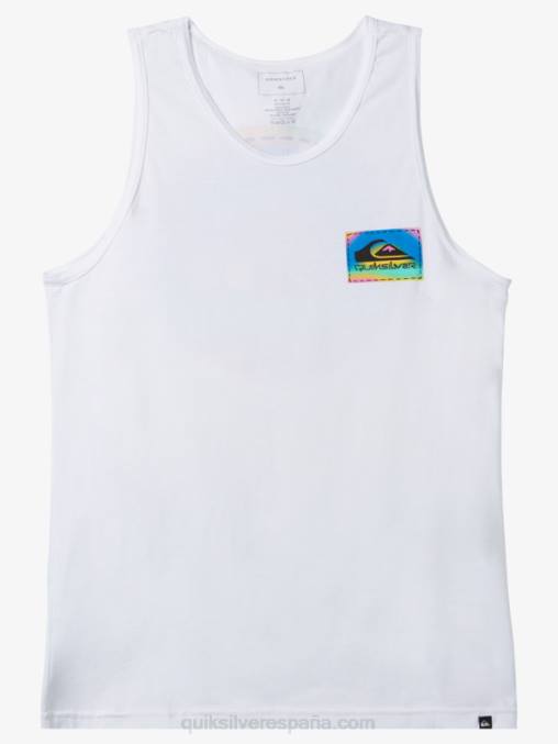 blanco camiseta color flow D6T4D1332 hombres Quiksilver