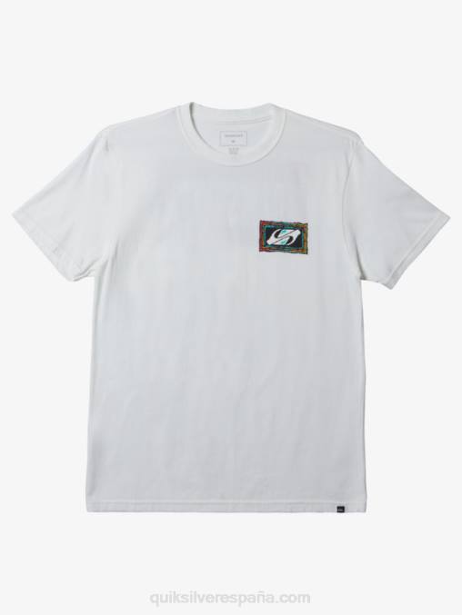 blanco camiseta con eco de ritmo D6T4D719 hombres Quiksilver