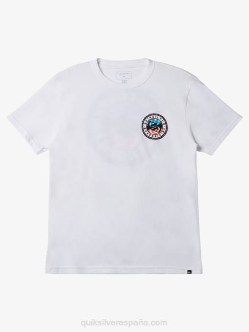 blanco camiseta divertida de verano D6T4D469 hombres Quiksilver