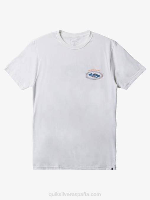 blanco camiseta segunda piel D6T4D1152 hombres Quiksilver