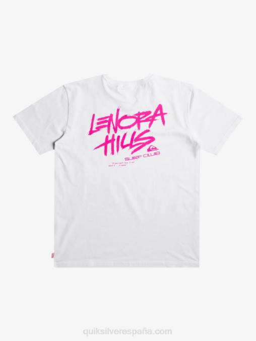 blanco cosas lenora camiseta D6T4D1839 hombres Quiksilver x Stranger