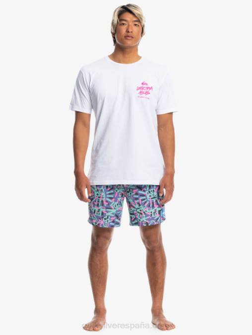 blanco cosas lenora camiseta D6T4D1839 hombres Quiksilver x Stranger