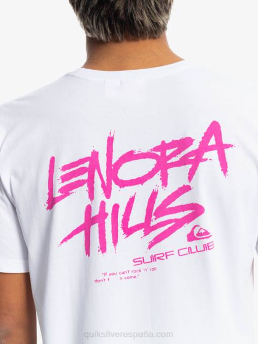 blanco cosas lenora camiseta D6T4D1839 hombres Quiksilver x Stranger