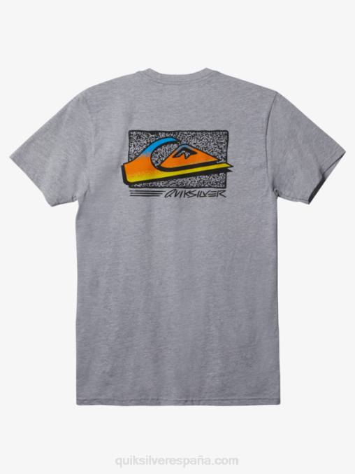 brezo atlético camiseta retro desteñida D6T4D1111 hombres Quiksilver