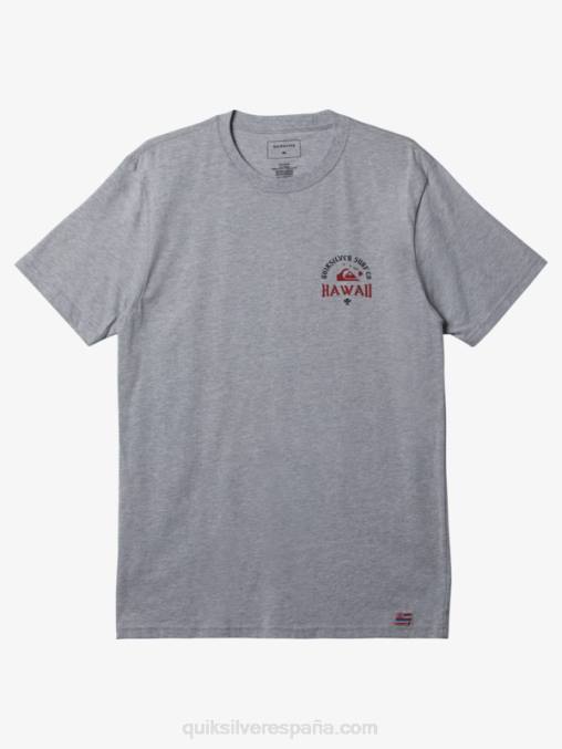 brezo atlético hawaii gallo real camiseta D6T4D673 hombres Quiksilver