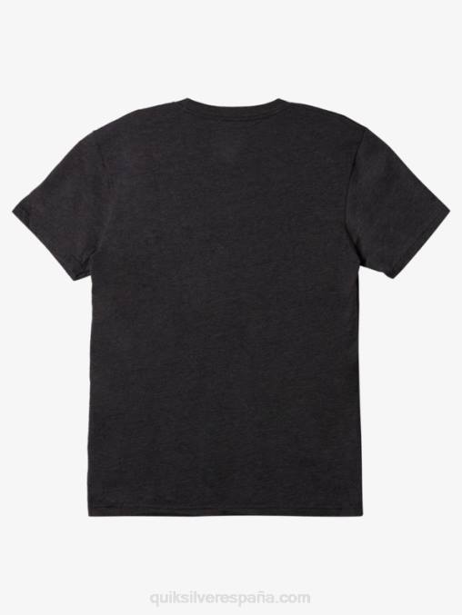brezo de carbón camiseta con mod de bloqueo simple D6T4D1166 hombres Quiksilver
