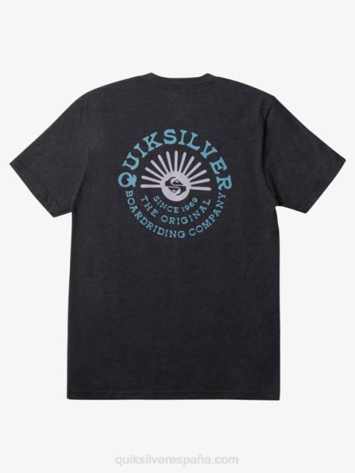 brezo de carbón camiseta con mod de flujo D6T4D272 hombres Quiksilver
