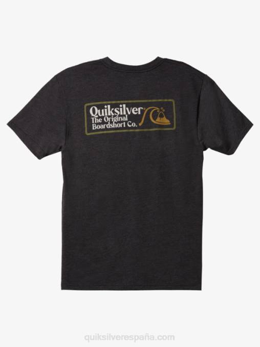 brezo de carbón camiseta cuadrada biz mod D6T4D1189 hombres Quiksilver