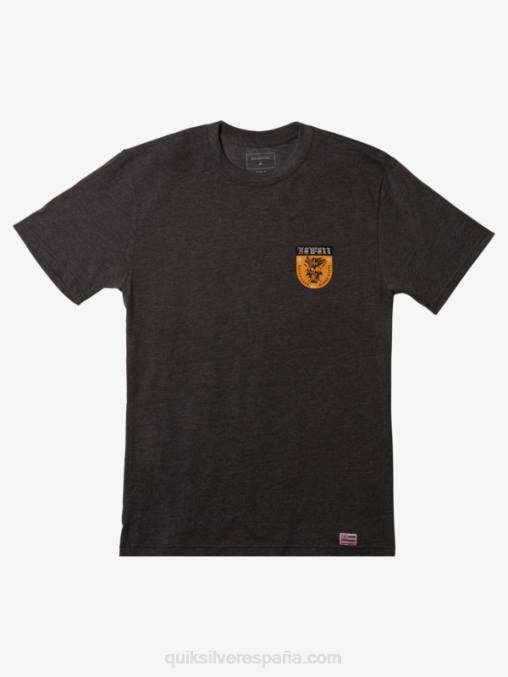 brezo de carbón camiseta hawaii ikaika escudo D6T4D1006 hombres Quiksilver