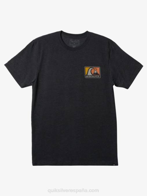 brezo de carbón camiseta mod burbuja suave D6T4D426 hombres Quiksilver