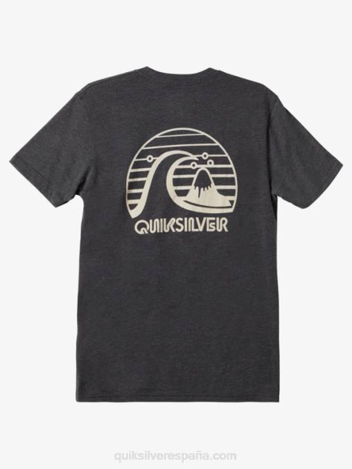 brezo de carbón camiseta mod de movimiento audaz D6T4D1140 hombres Quiksilver