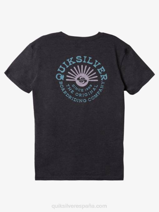brezo gris medio camiseta con mod de flujo D6T4D270 hombres Quiksilver