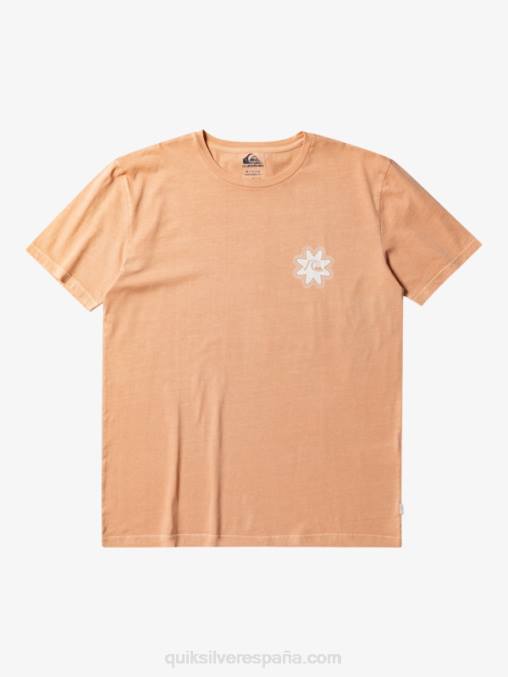 bronceado cobre camiseta mentalizada D6T4D754 hombres Quiksilver